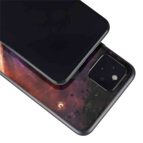 StockTrek Binary System Orbiting near a Black Hole Google Pixel 5a Skin